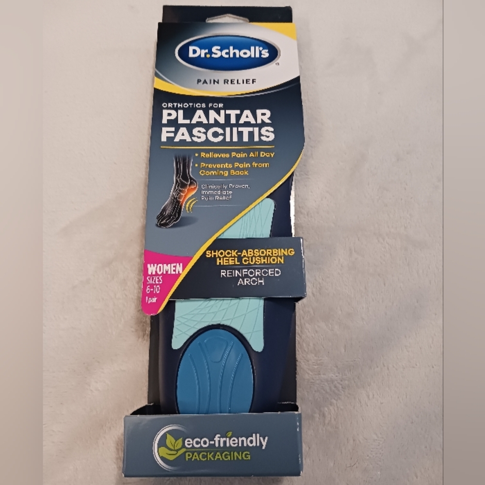 Dr. Scholl's Women's Orthotics for Plantar Fasciitis - Blue
